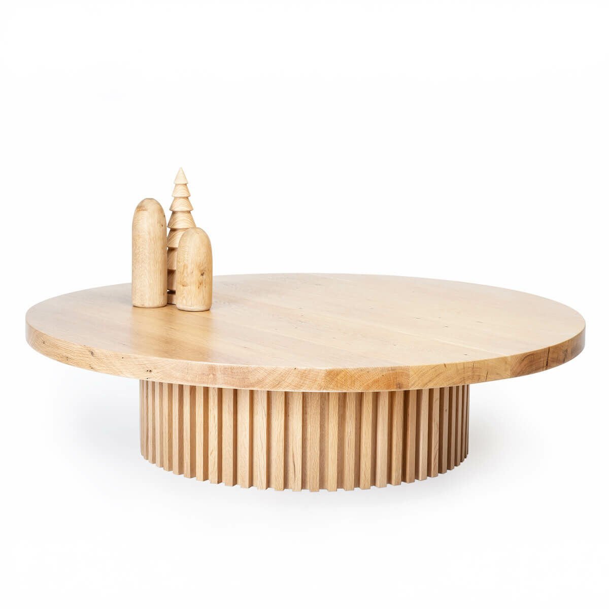 Masif Meşe DOCIA Masa / Sehpa/ Tv Unitesi Serisi