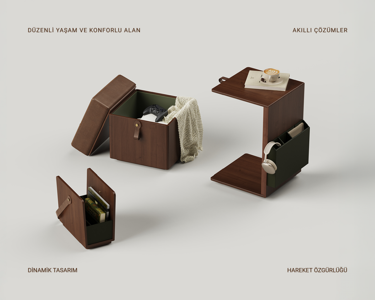 Salon Trio: Hareketin ve Tasarımın Birleşimi