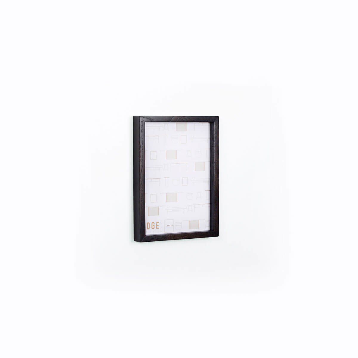 Masif Ahşap Çerçeve – EDGE Serisi Black - 23x32 CM