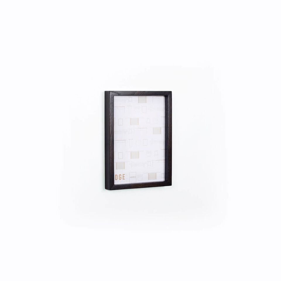 Masif Ahşap Çerçeve – EDGE Serisi Black - 23x32 CM