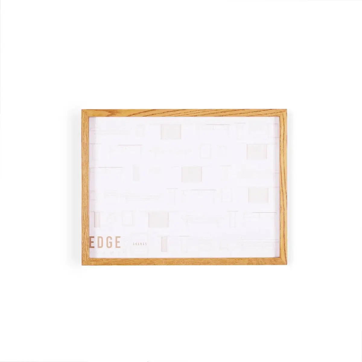 Masif Ahşap Çerçeve – EDGE Serisi Honey - 32x42 CM