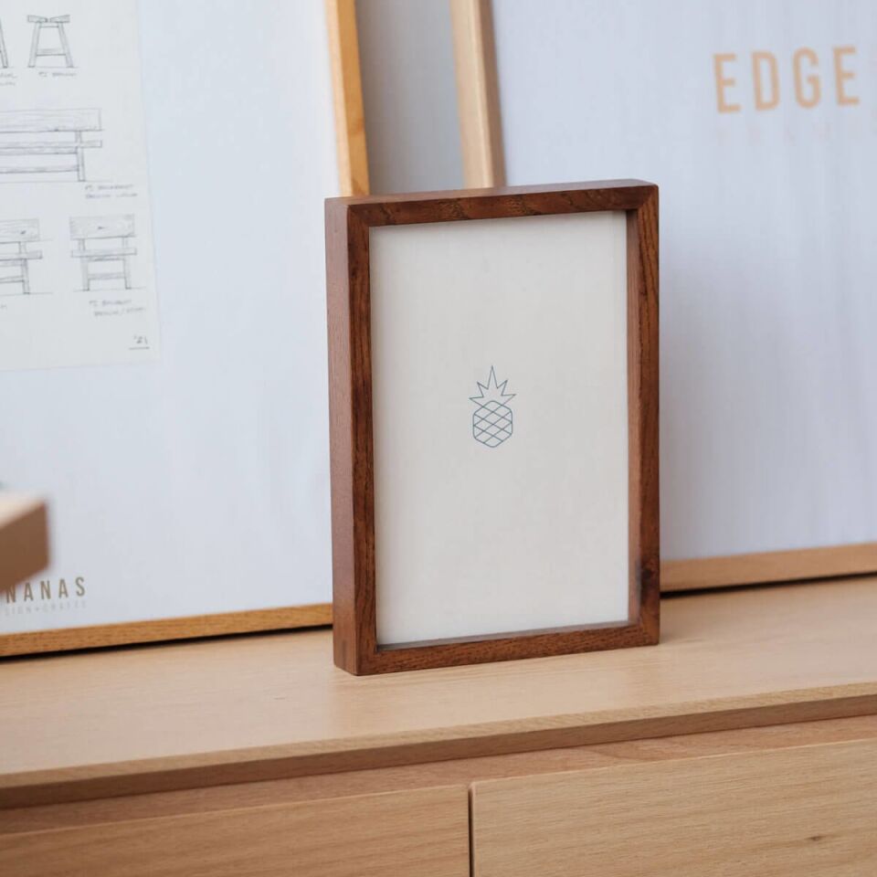 Masif Ahşap Çerçeve – EDGE Serisi Forest - 32x42 CM