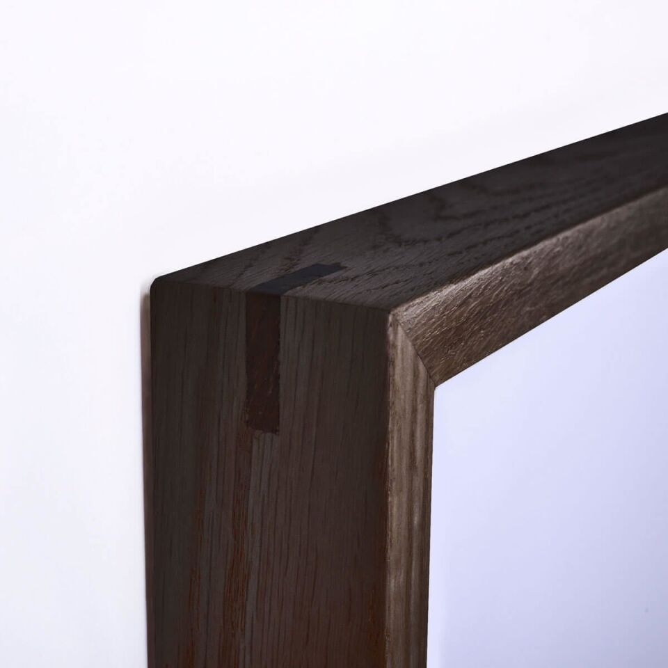 Masif Ahşap Çerçeve – EDGE Serisi Black - 32x42 CM