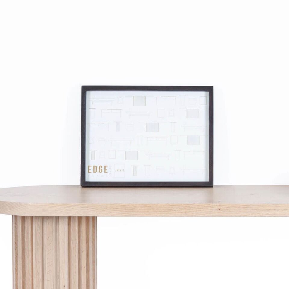 Masif Ahşap Çerçeve – EDGE Serisi Black - 32x42 CM