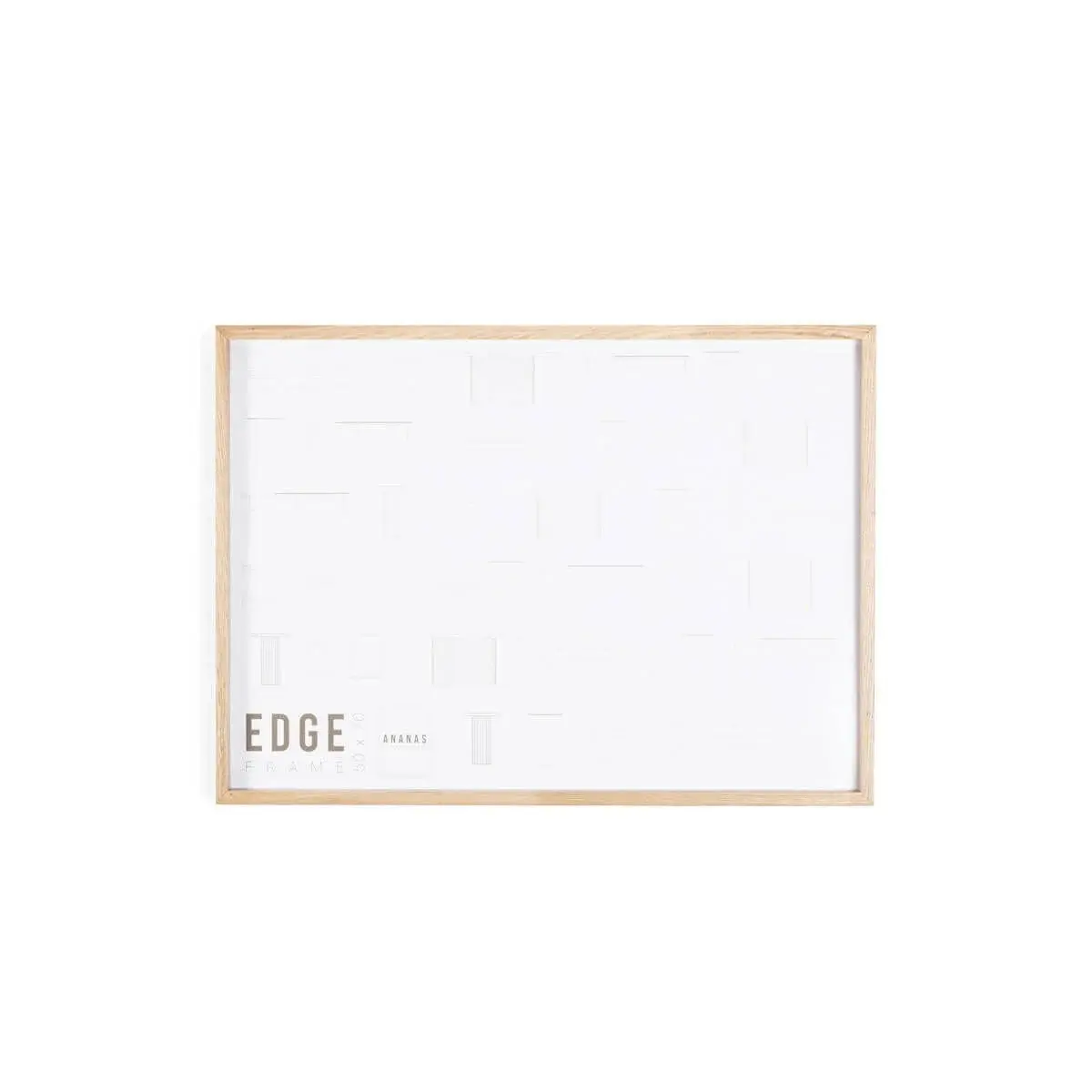 Masif Ahşap Çerçeve – EDGE Serisi Raw - 52x72 CM