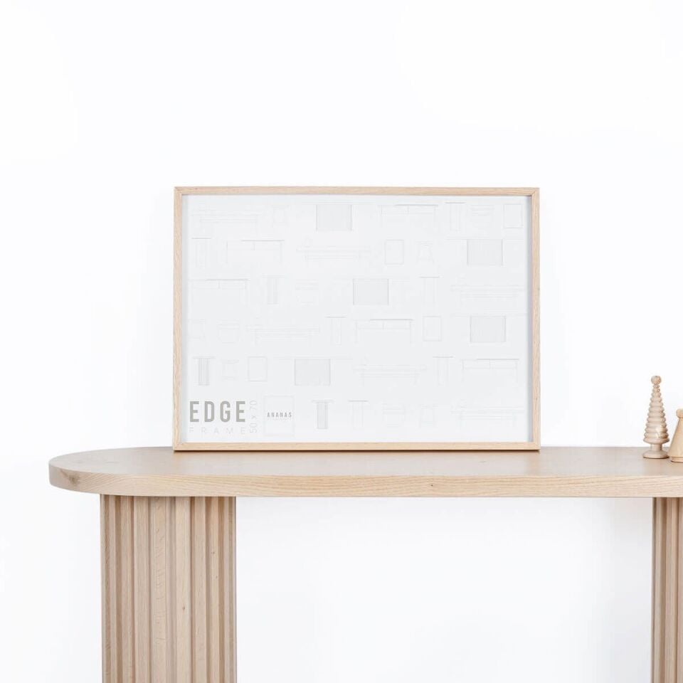 Masif Ahşap Çerçeve – EDGE Serisi Raw - 52x72 CM