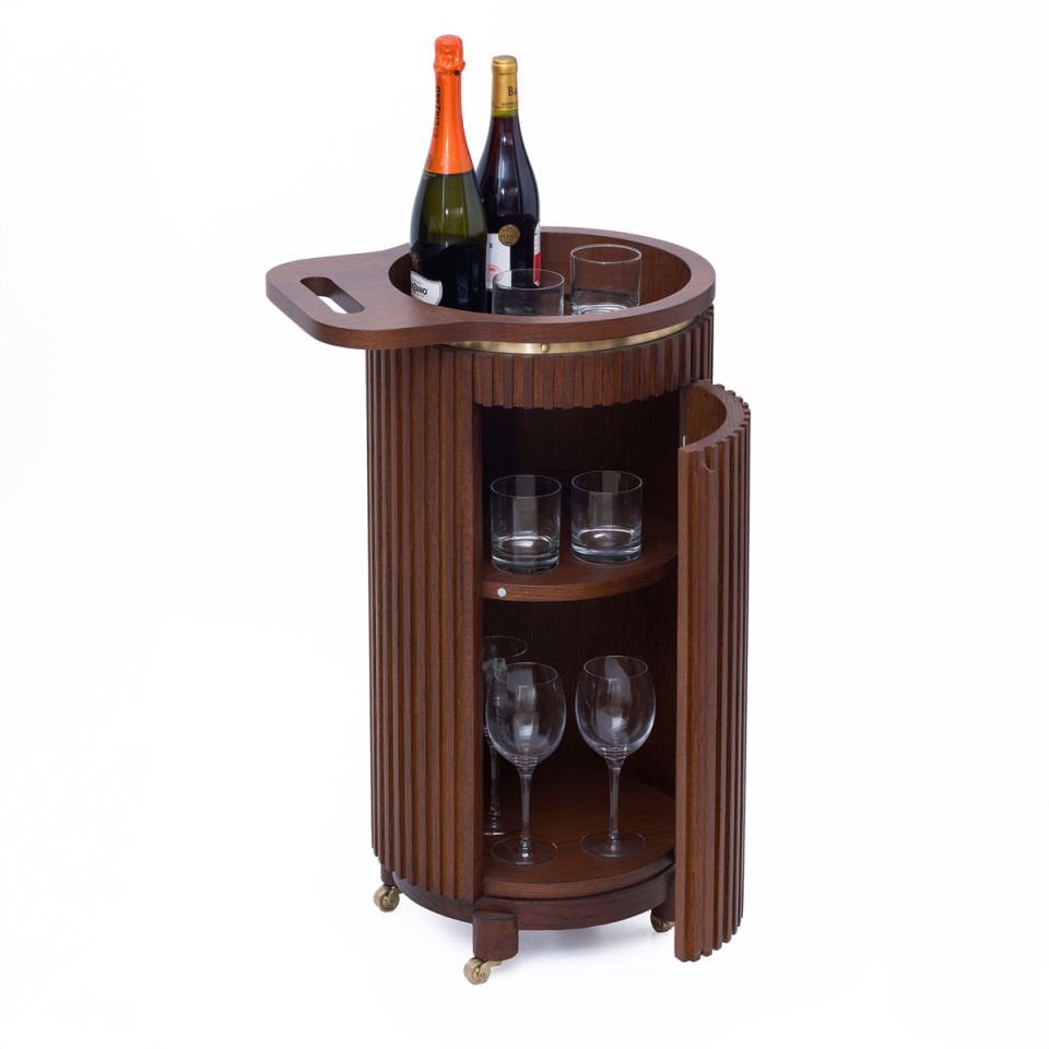 Solid Oak Drinking Servant 1– DOCIA MAHZEN Series