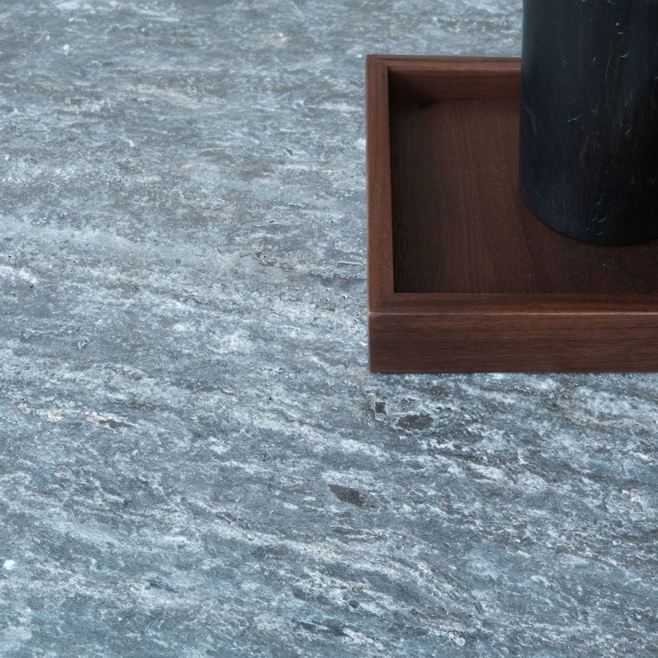 Travertine Large Round Table – DOCIA Series Raw