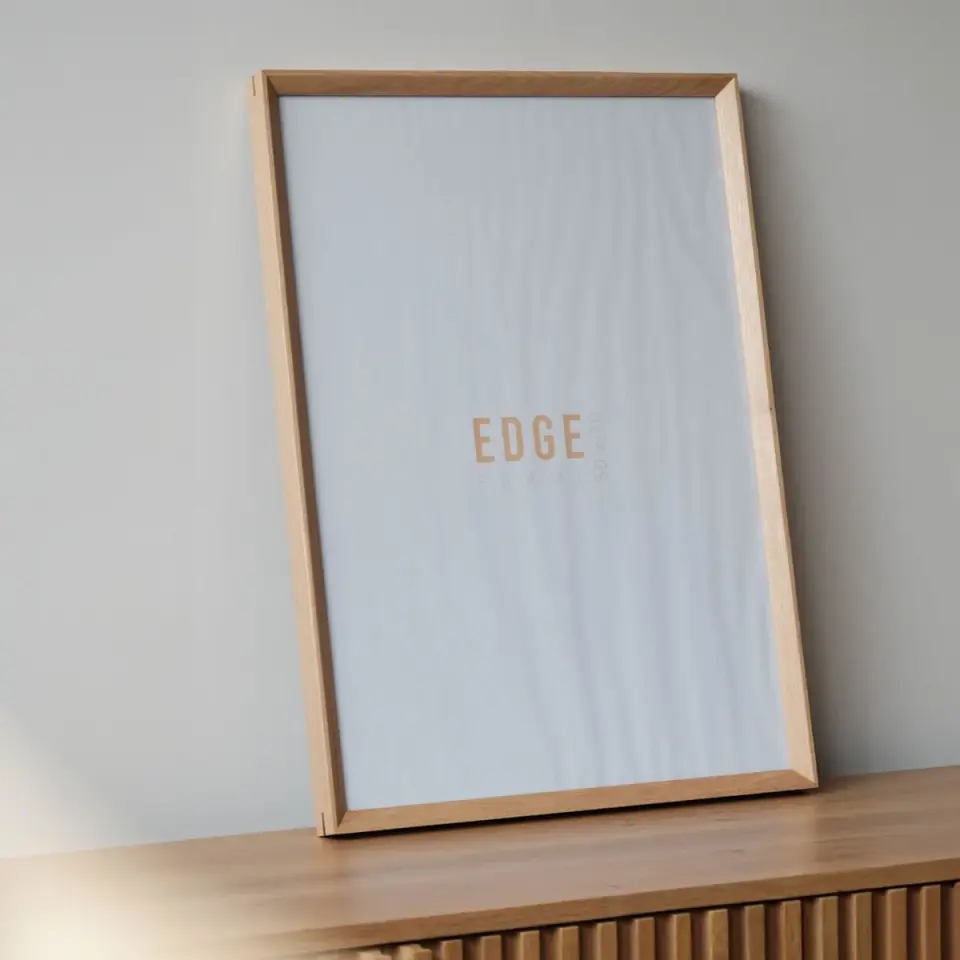 Masif Ahşap Çerçeve – REGULAR Serisi Raw - 52x72 CM