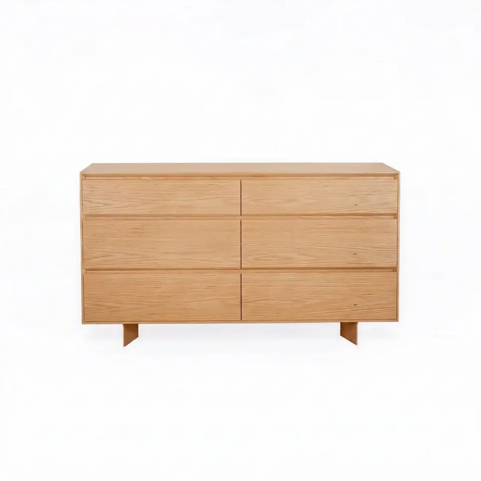 BEAM Solid Oak Dresser Raw