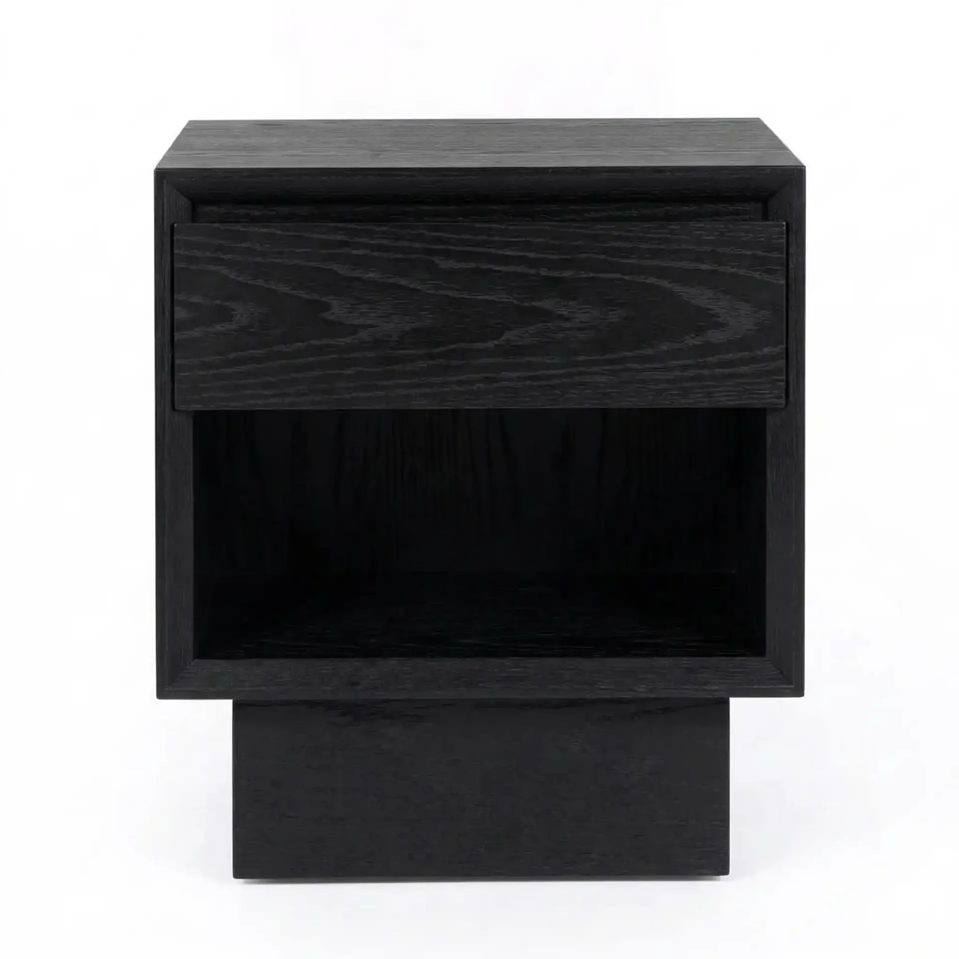 Solid Oak Nightstand – BEAM Series Dark
