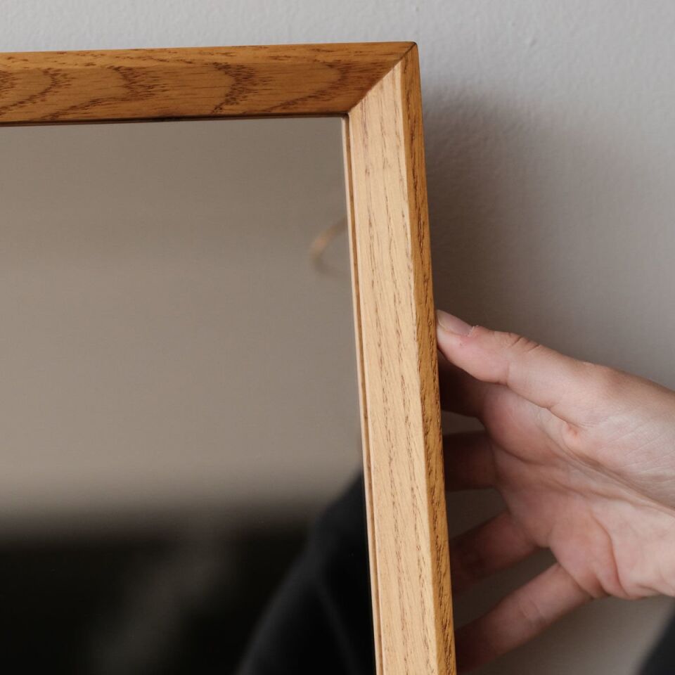 Ahşap Ayna - REGULAR Serisi Honey - 40x130 CM