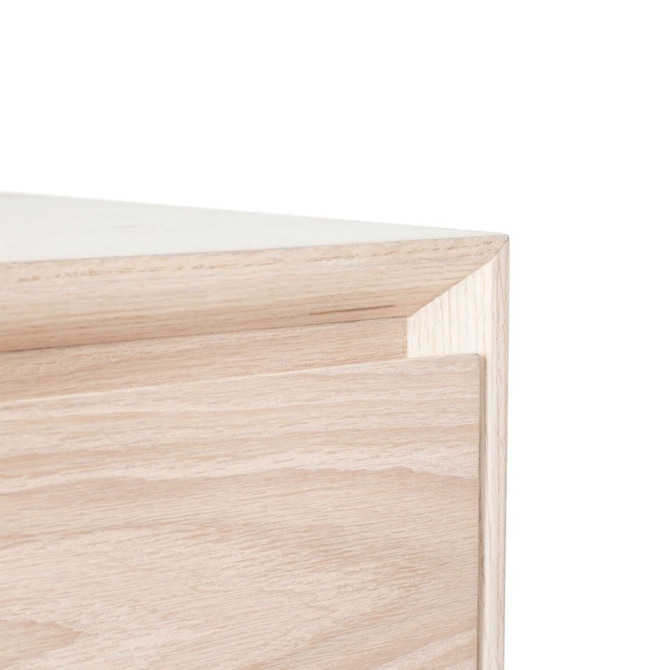 Solid Oak TV Unit – BEAM Series