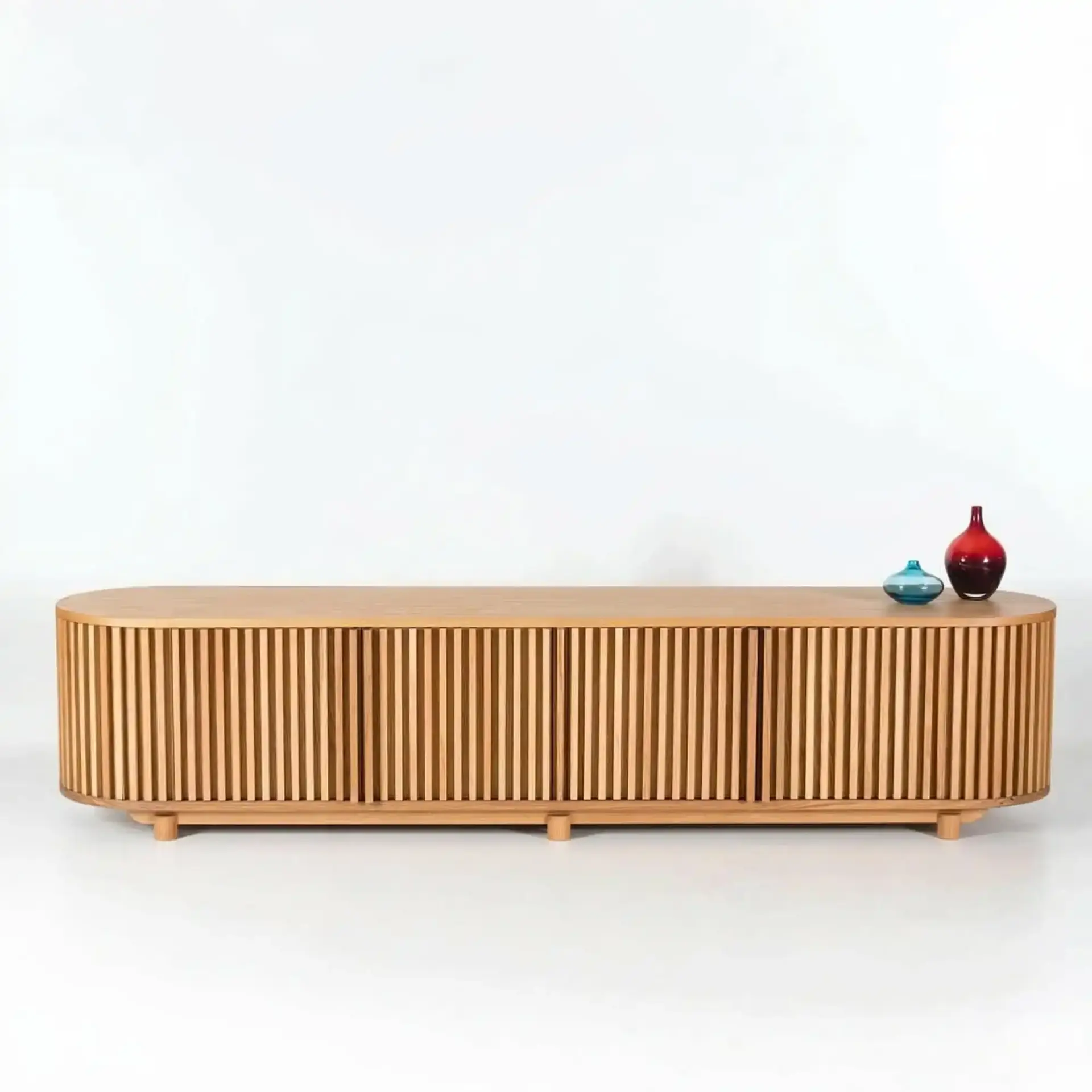 Masif Ahşap TV Ünitesi - DOCIA Serisi