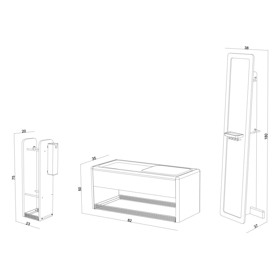 Ahşap Hol Seti - HOL Serisi