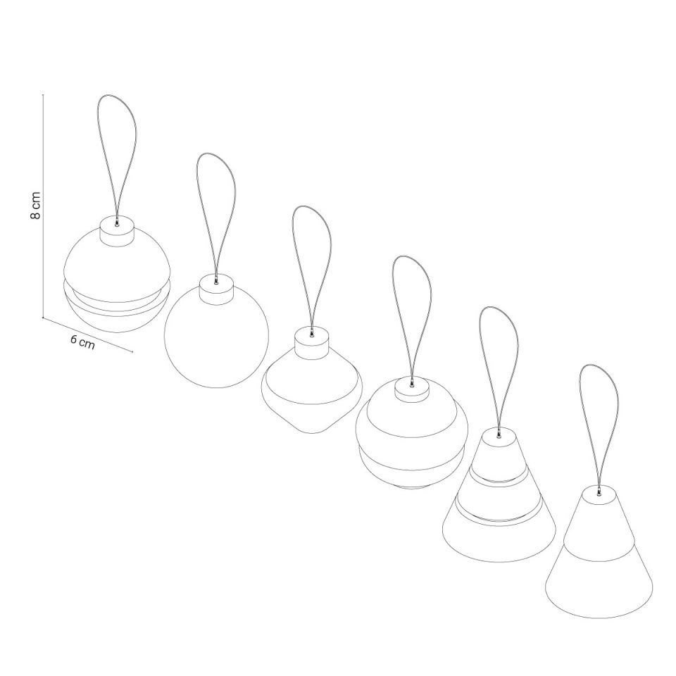 Christmas Tree Decorations Set