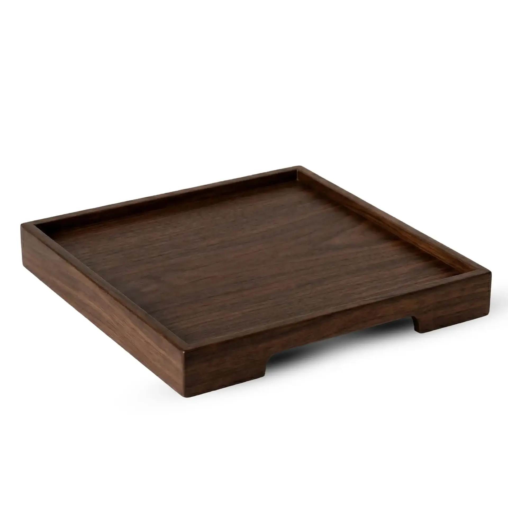 Masif Meşe Sunum Tepsisi – EDGE Serisi Forest - 30x30 CM