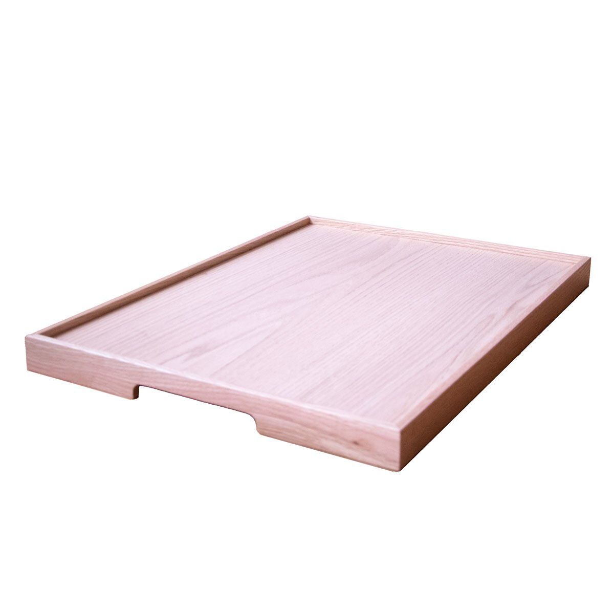 Masif Meşe Sunum Tepsisi – EDGE Serisi Raw - 45x60 CM