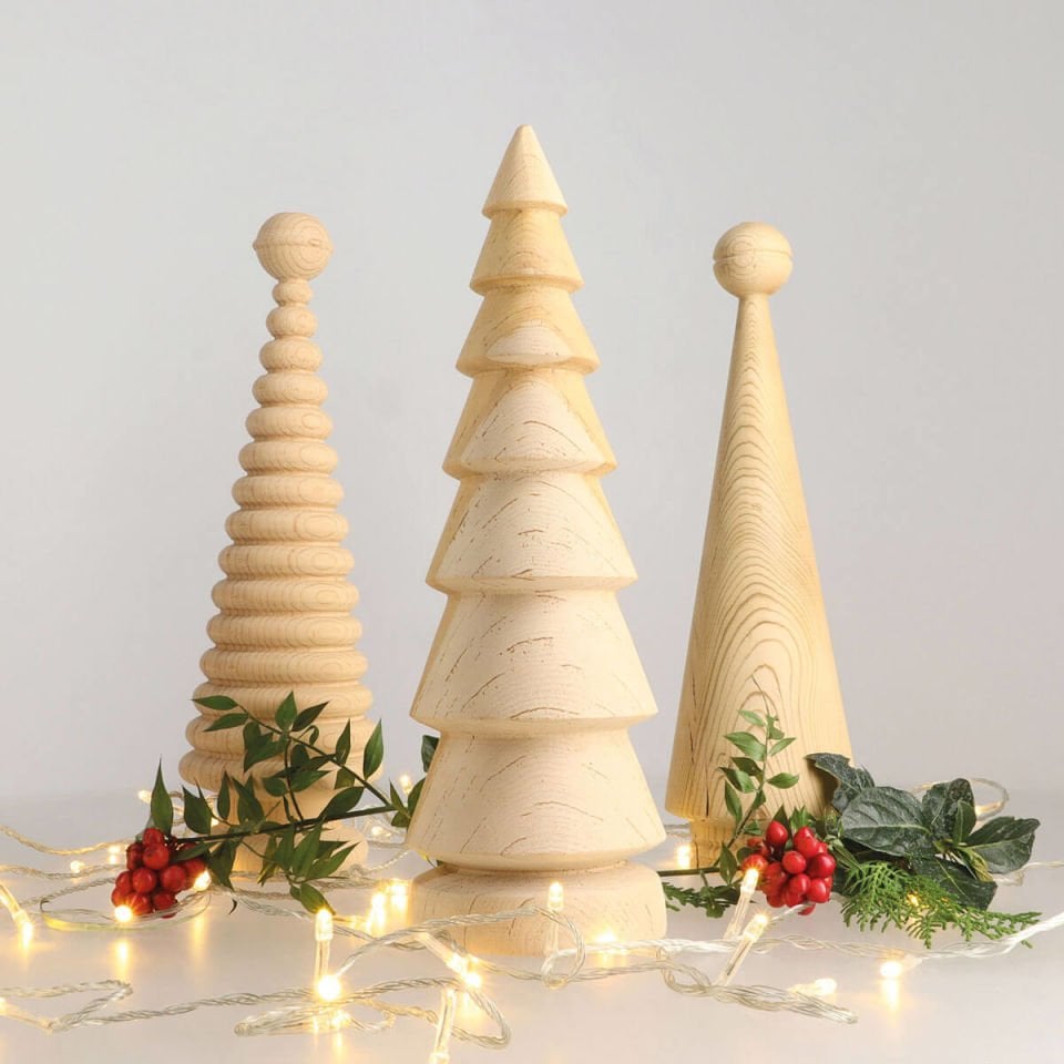 Wooden Christmas Tree CEDAR – Cedar, Large