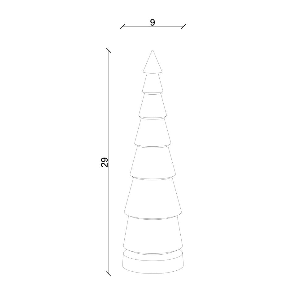 Wooden Christmas Tree FIR – Cedar, Large Size