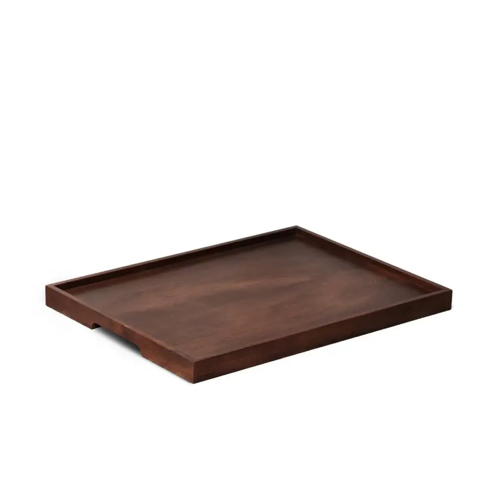 Masif Ceviz Sunum Tepsisi – EDGE Serisi Forest - 45x60 CM