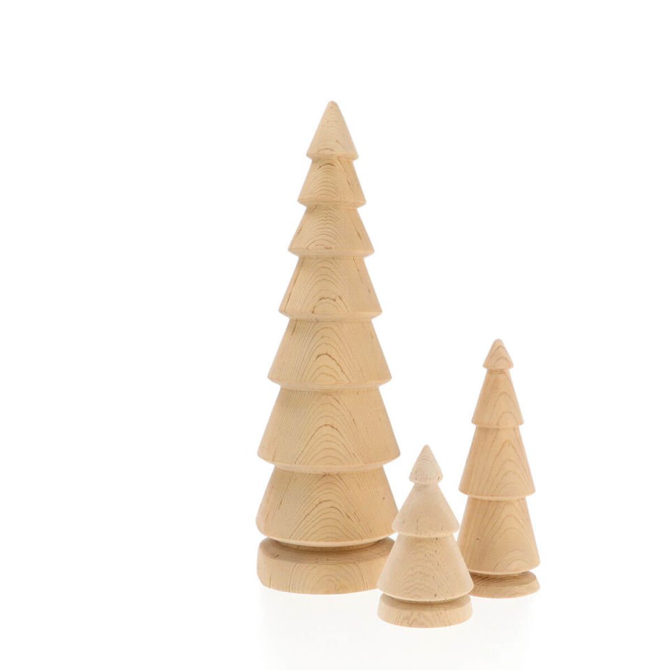 Wooden Christmas Tree Set FIR – Cedar