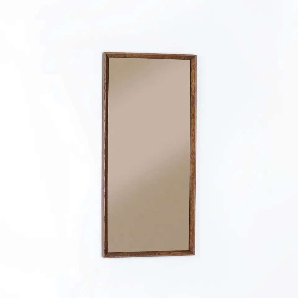 Masif Ahşap Bronz Ayna - REGULAR Serisi Forest - 40x85 CM