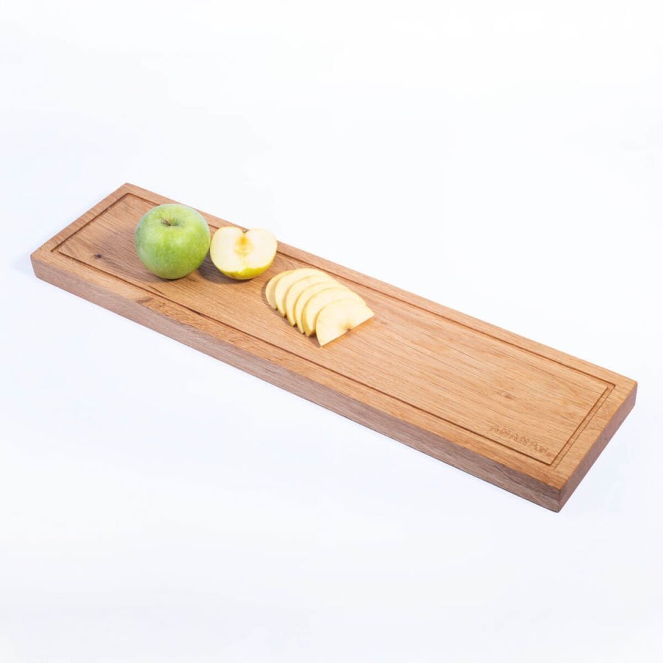 Oak Serving Board – BORDER Series, Rectangular