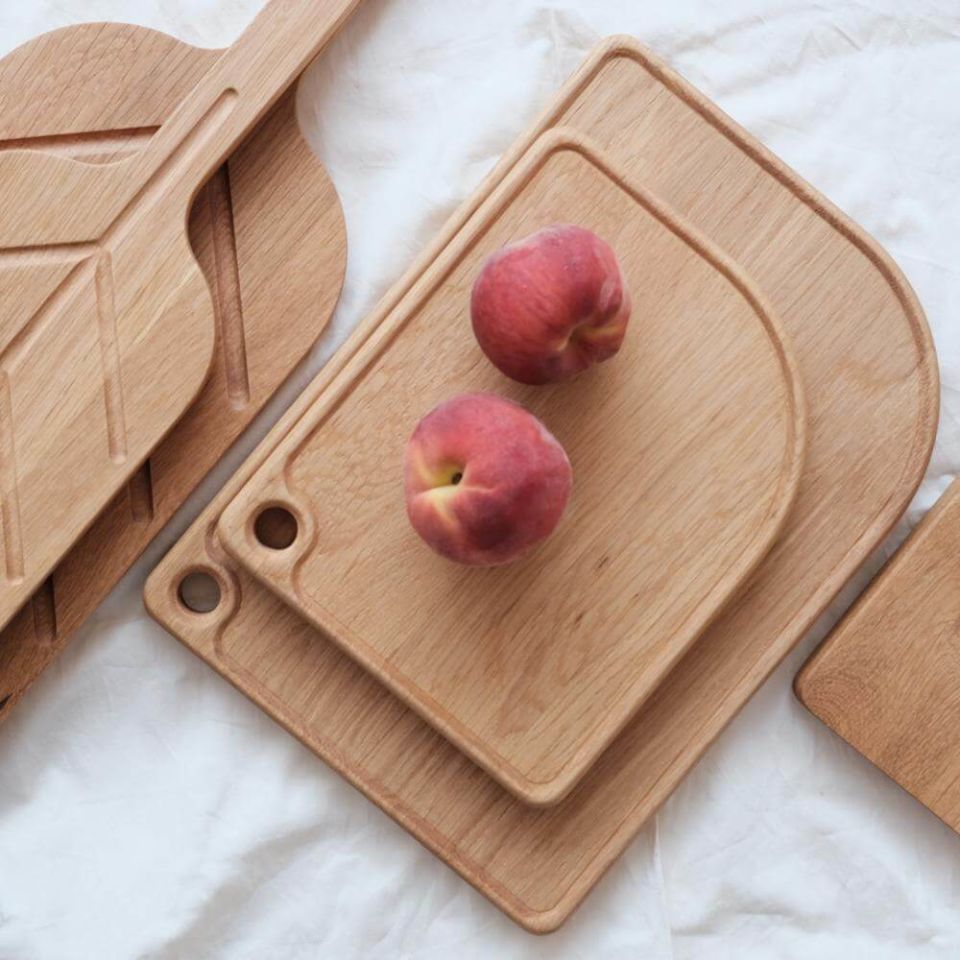 Masif Meşe Sunum Tahtası – DUO Serisi