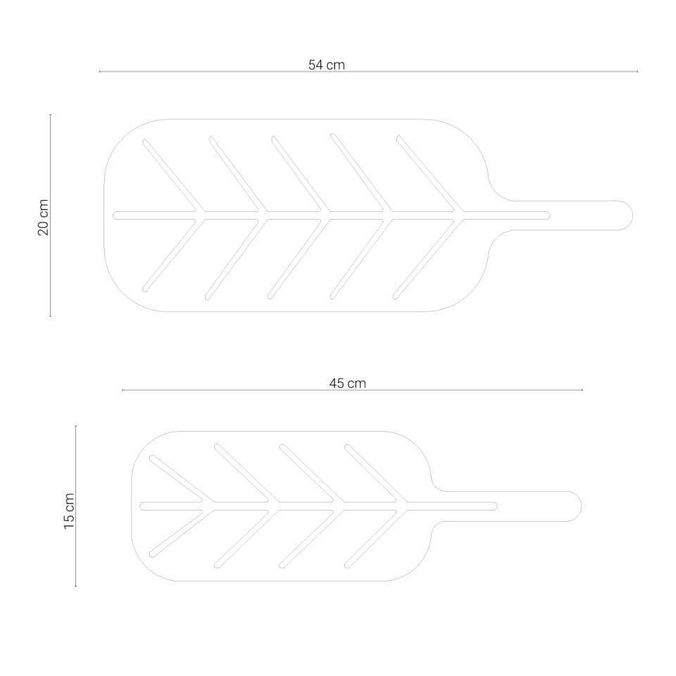 Ahşap Sunum Tahtası – LEAF Serisi