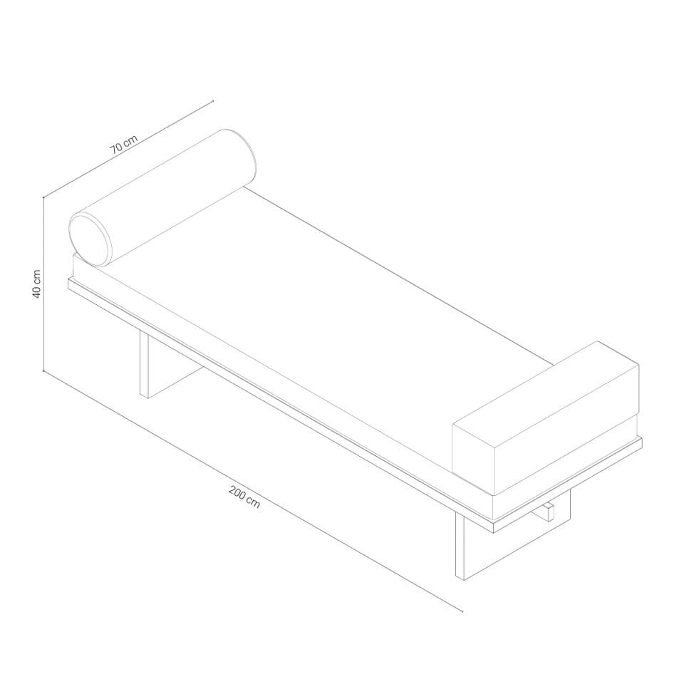 Oak Daybed – KAMA Series