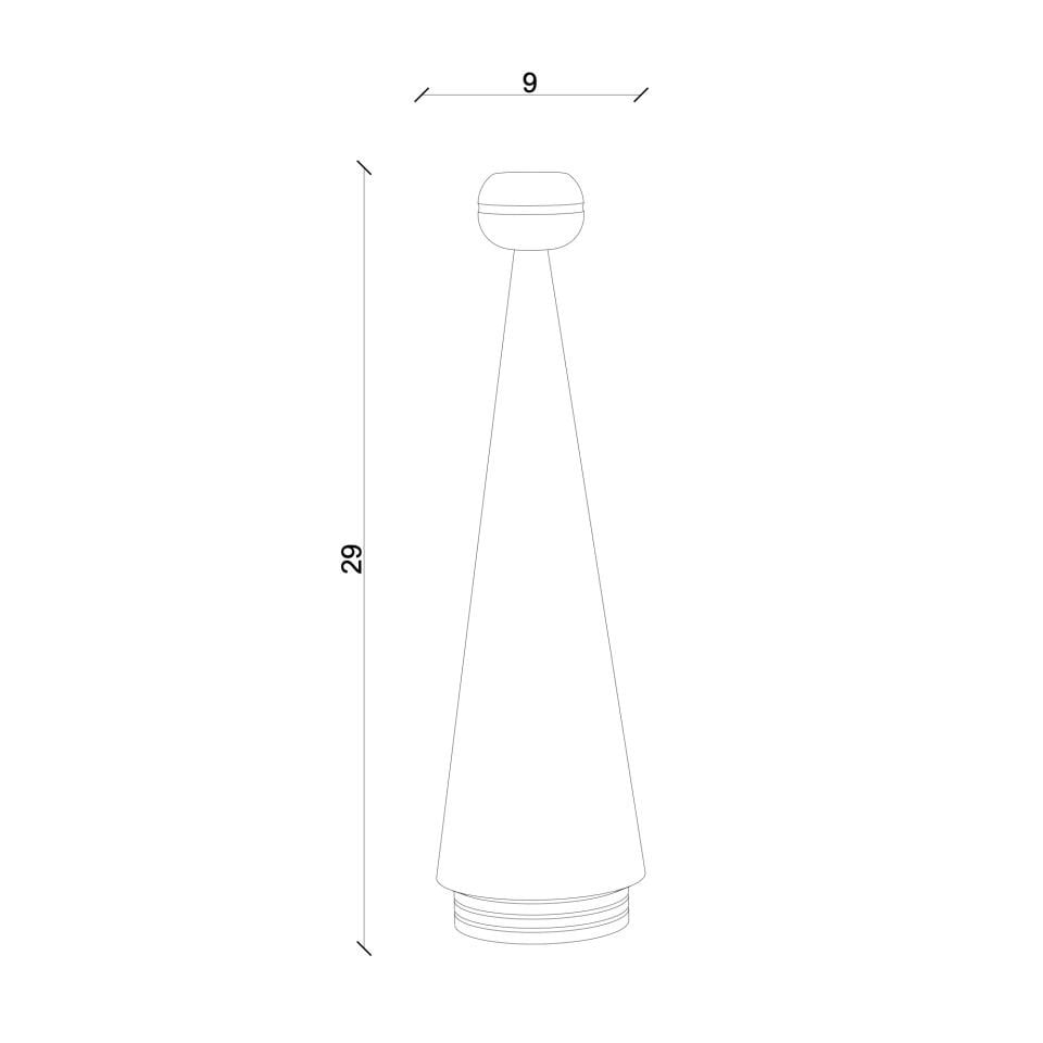 Ahşap Yılbaşı Ağacı JUNIPER – Bronz Başlıklı Sedir, Büyük Boy