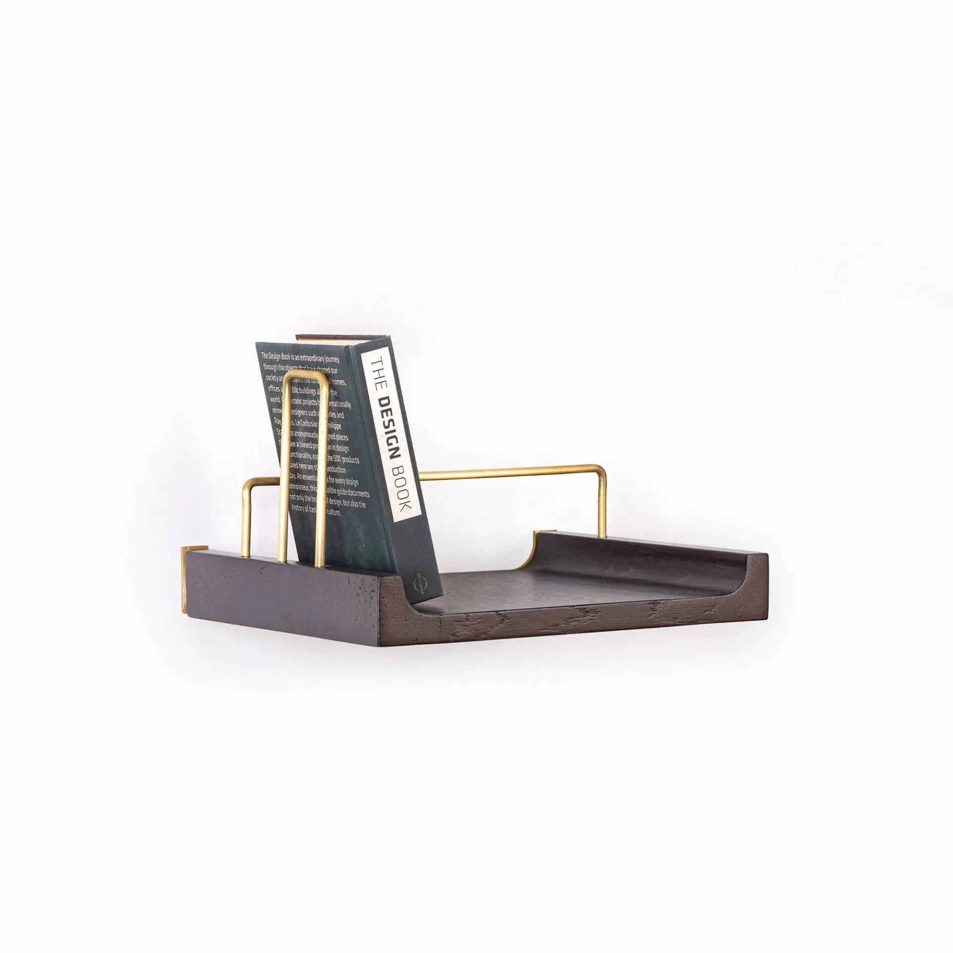 Gold Bariyerli Uçan Raf Black - 30x25 CM