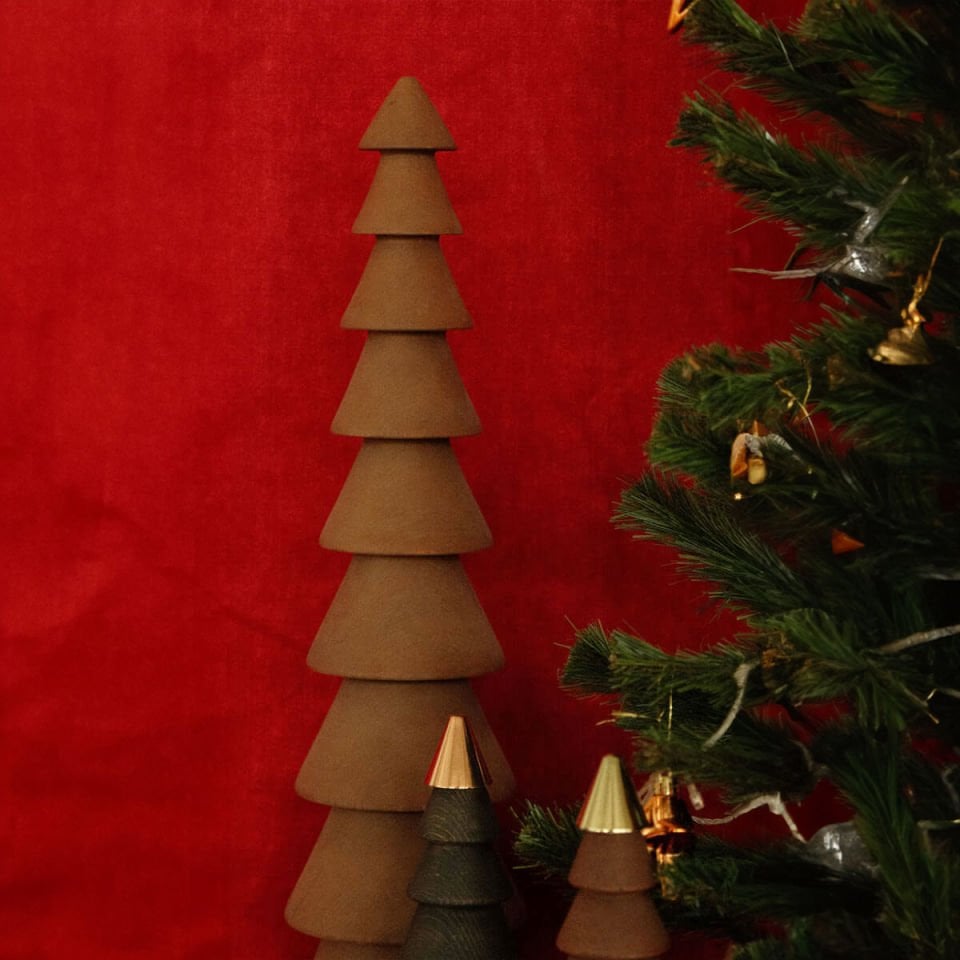 Wooden Christmas Tree Mega FIR – Cedar, 62 cm