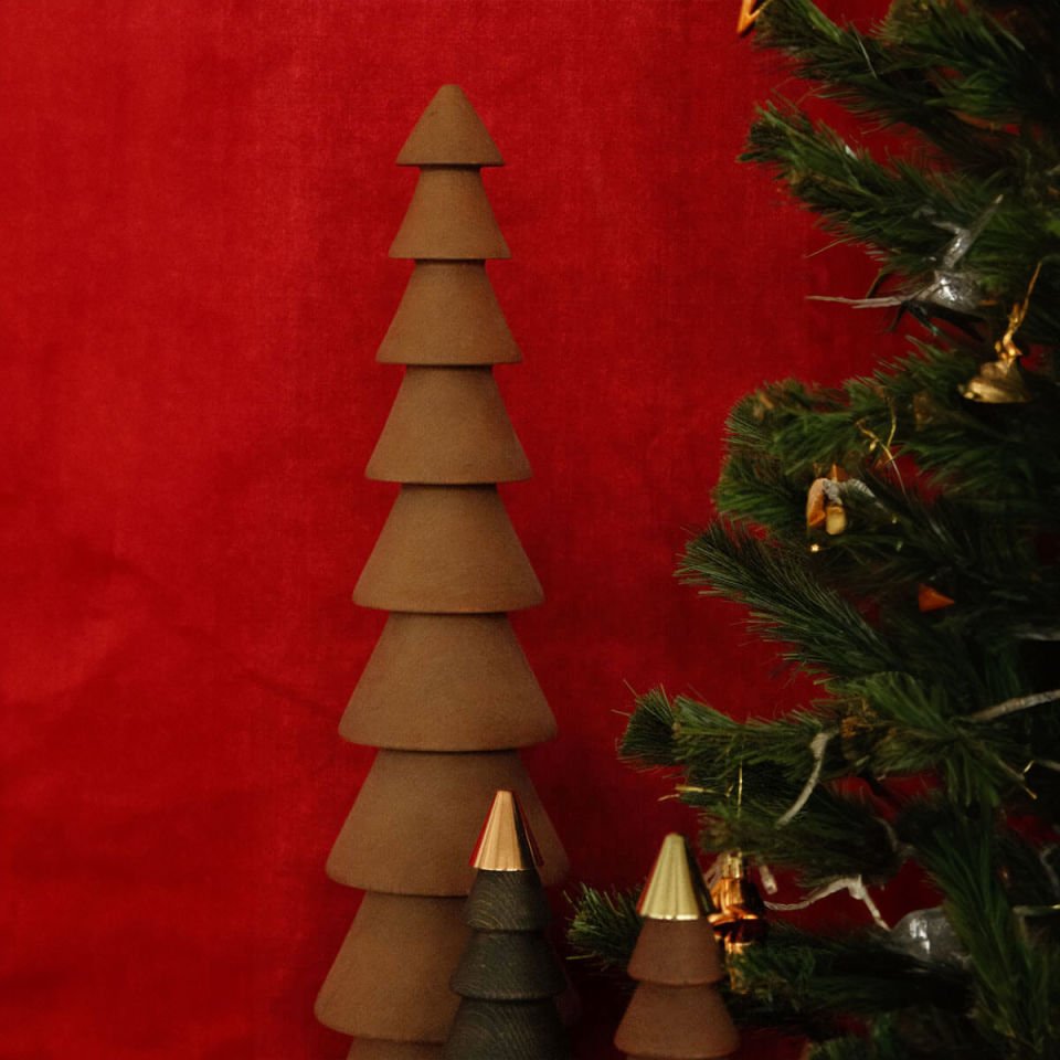 Wooden Christmas Tree Mega FIR – Cedar, 62 cm