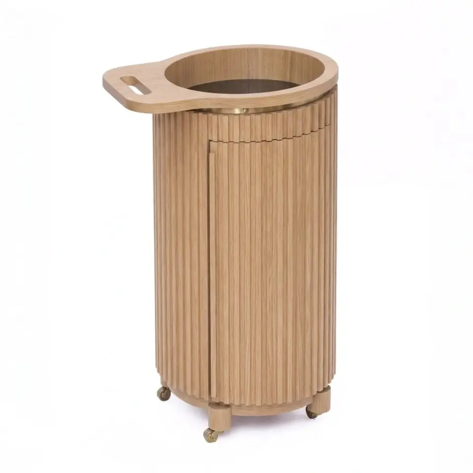 Masif Ahşap Servant 1 - DOCIA MAHZEN Serisi Raw