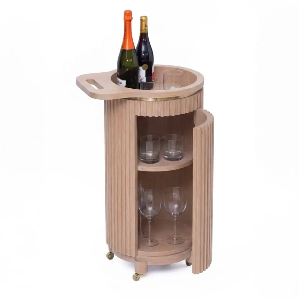 Masif Ahşap Servant 1 - DOCIA MAHZEN Serisi Raw