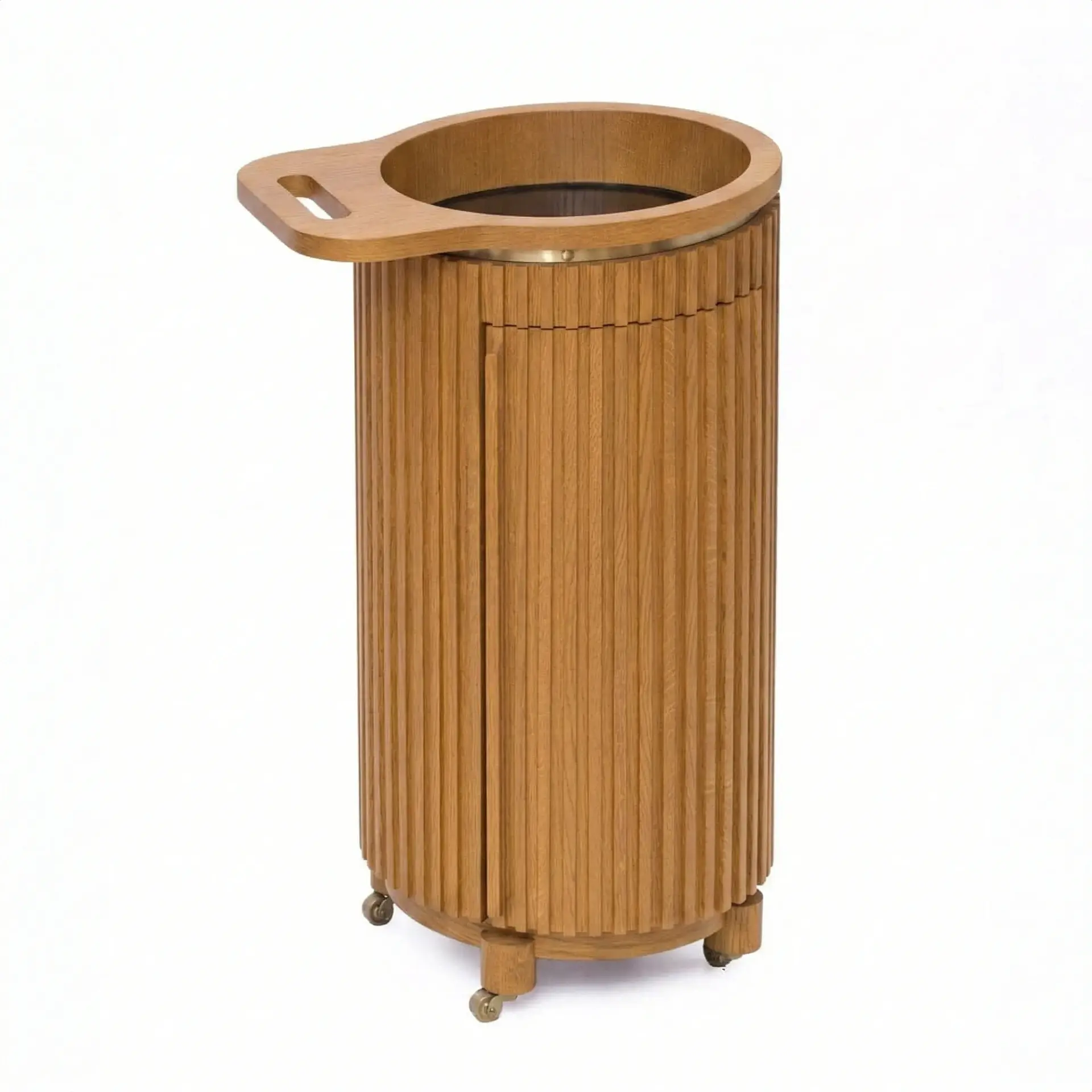 Masif Ahşap Servant 1 - DOCIA MAHZEN Serisi Honey