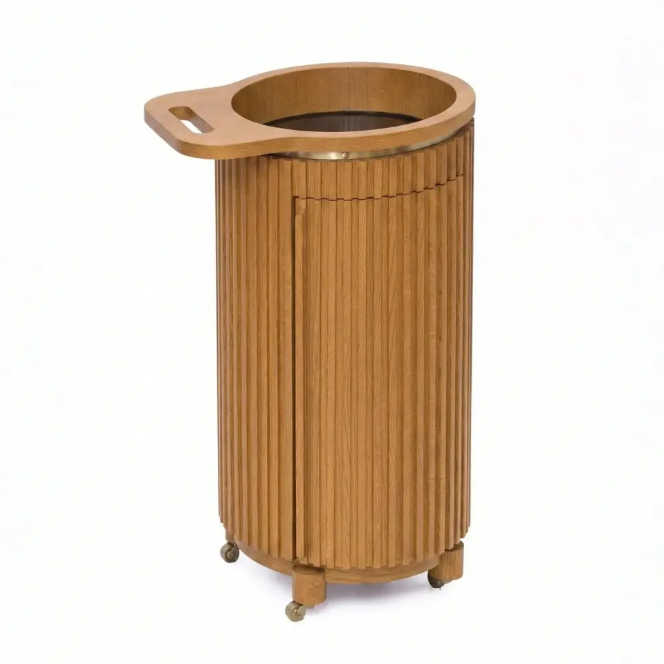 Masif Ahşap Servant 1 - DOCIA MAHZEN Serisi Honey