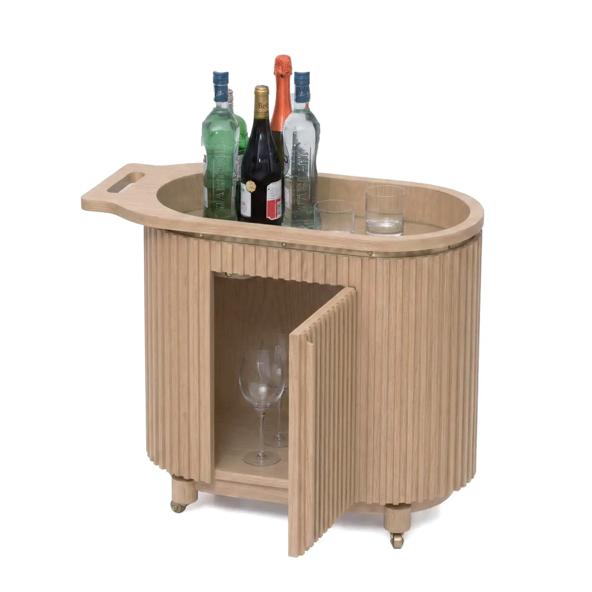 Masif Ahşap Servant 2 - DOCIA MAHZEN Serisi Raw