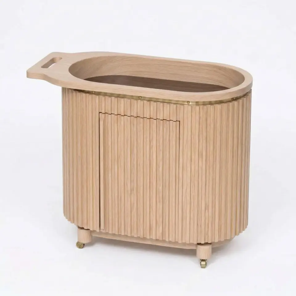 Masif Ahşap Servant 2 - DOCIA MAHZEN Serisi Raw