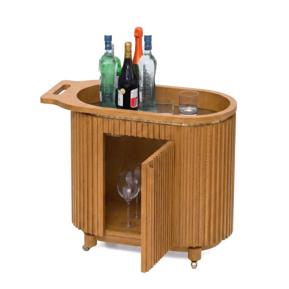 Masif Ahşap Servant 2 - DOCIA MAHZEN Serisi Honey