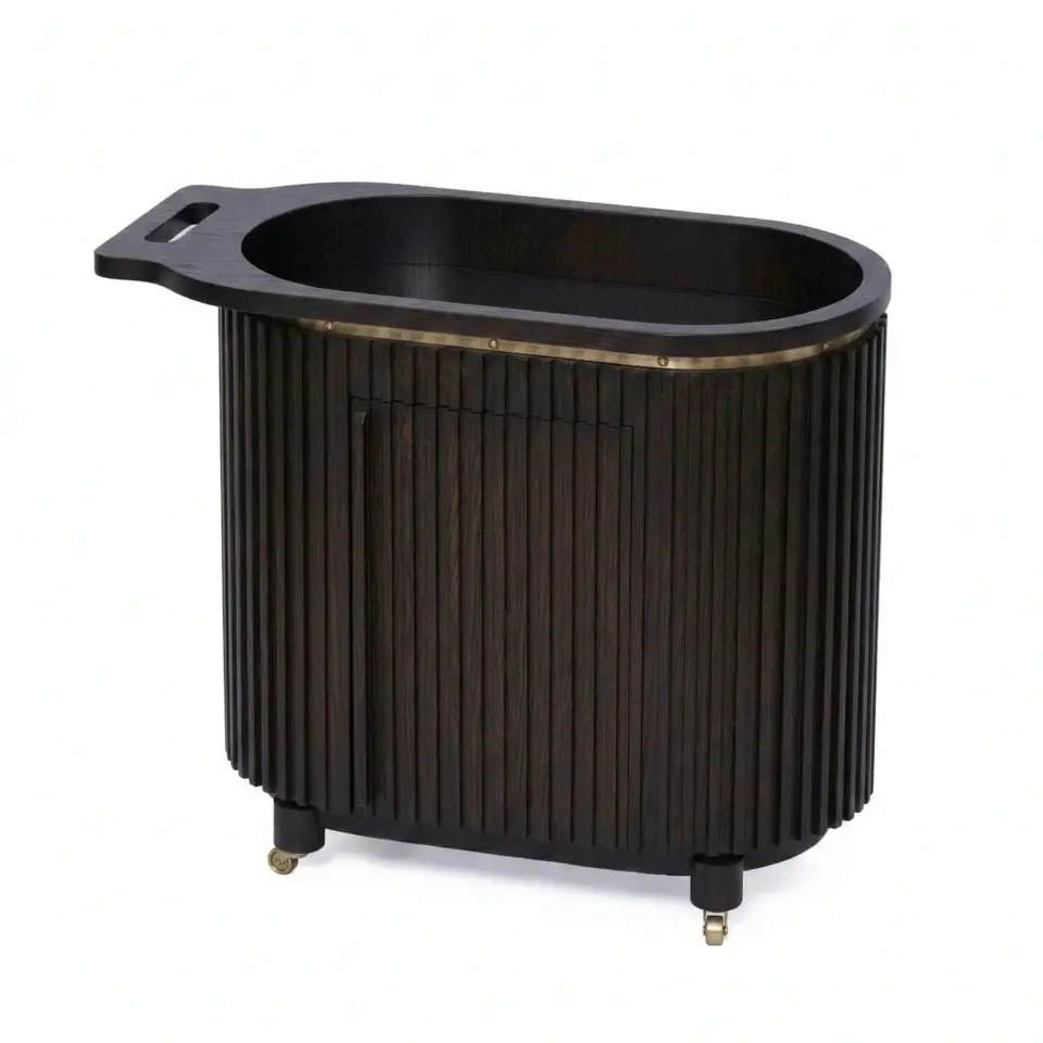 Masif Ahşap Servant 2 - DOCIA MAHZEN Serisi Dark