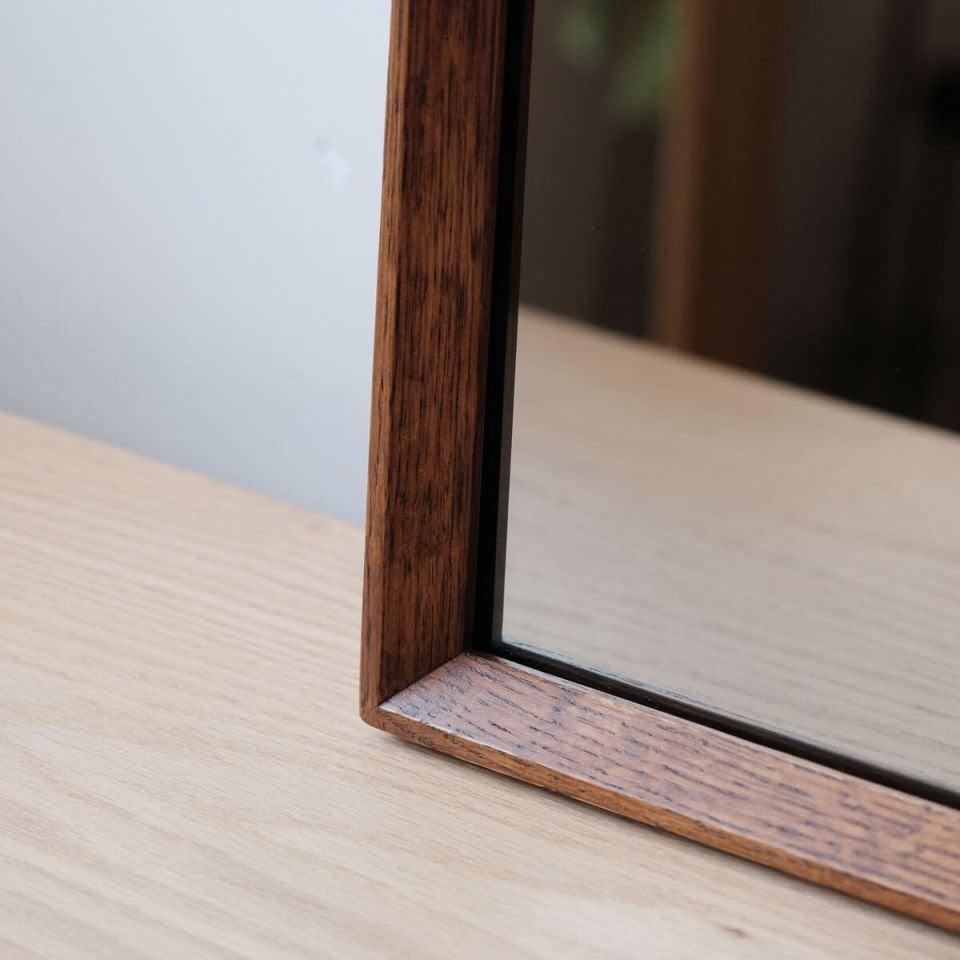 Wooden Framed Mirror, Medium Size – REGULAR Series