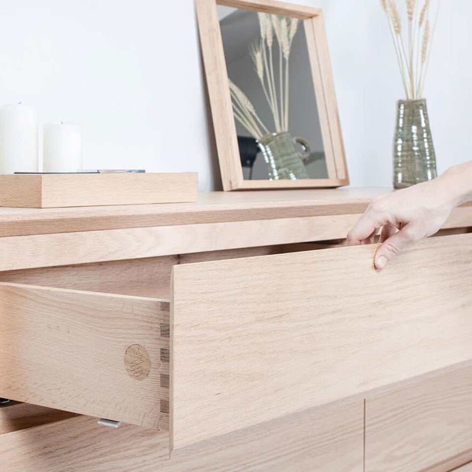 BEAM Solid Oak Dresser