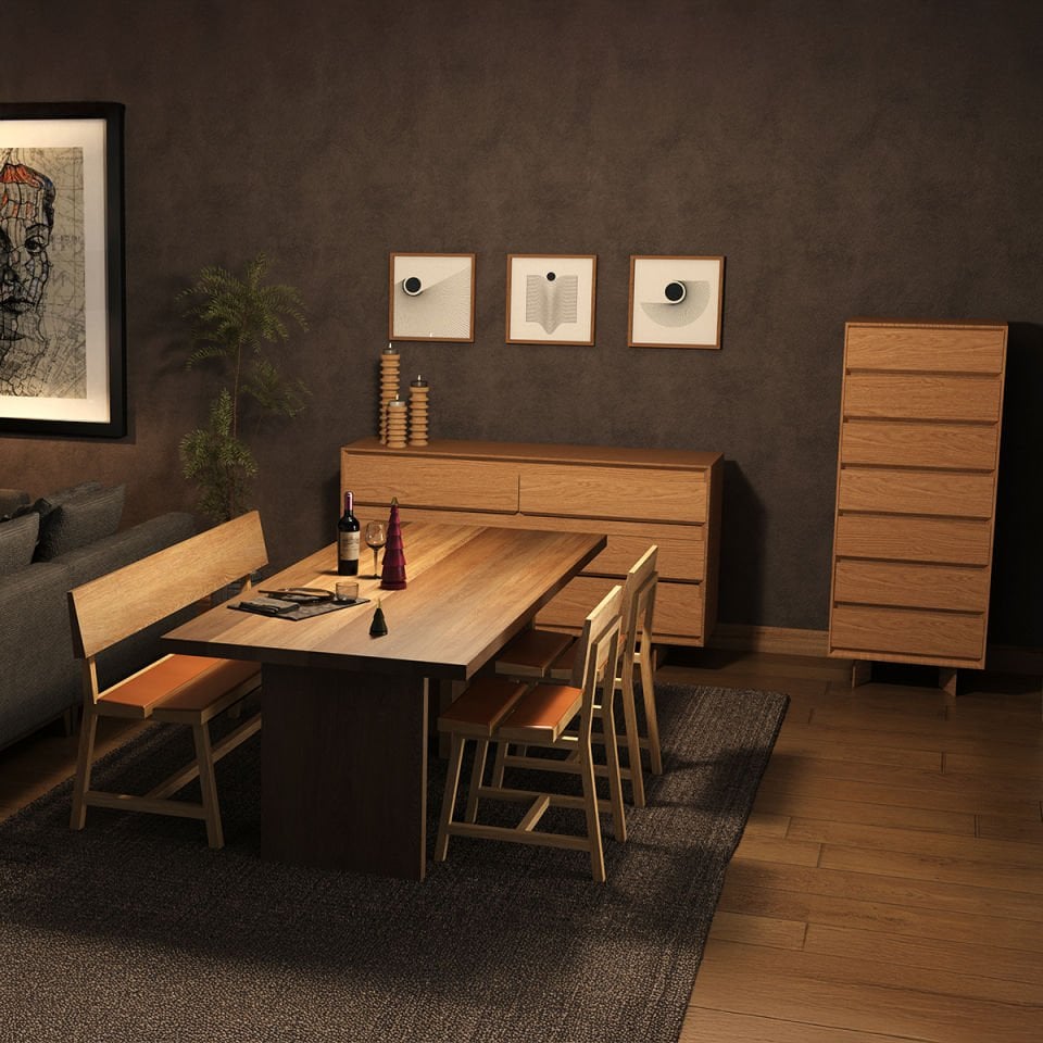 BEAM Solid Oak Dresser