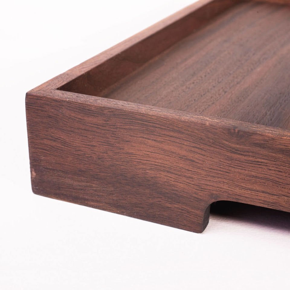 Masif Ceviz Sunum Tepsisi – EDGE Serisi