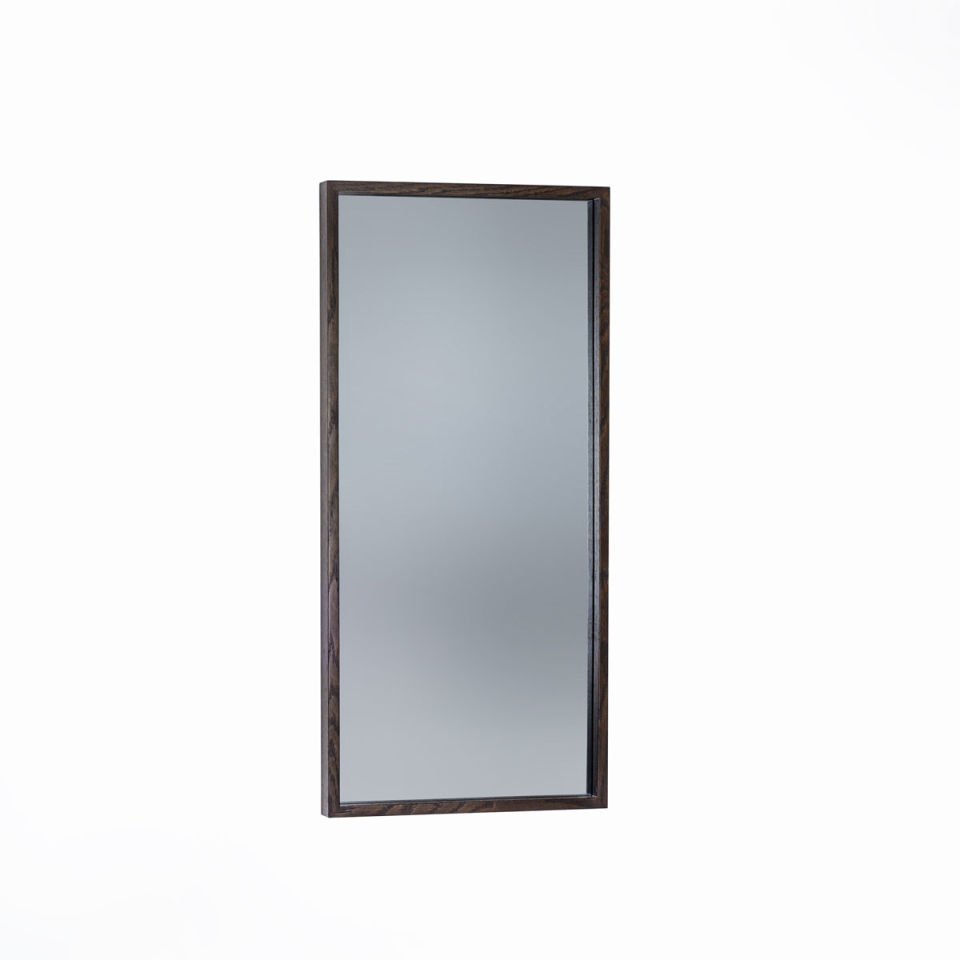 Wooden Framed Smoke Mirror, Medium Size – EDGE Series