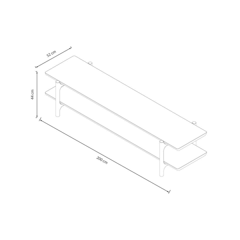 Ahşap TV Ünitesi 1 – HOMELAND Serisi