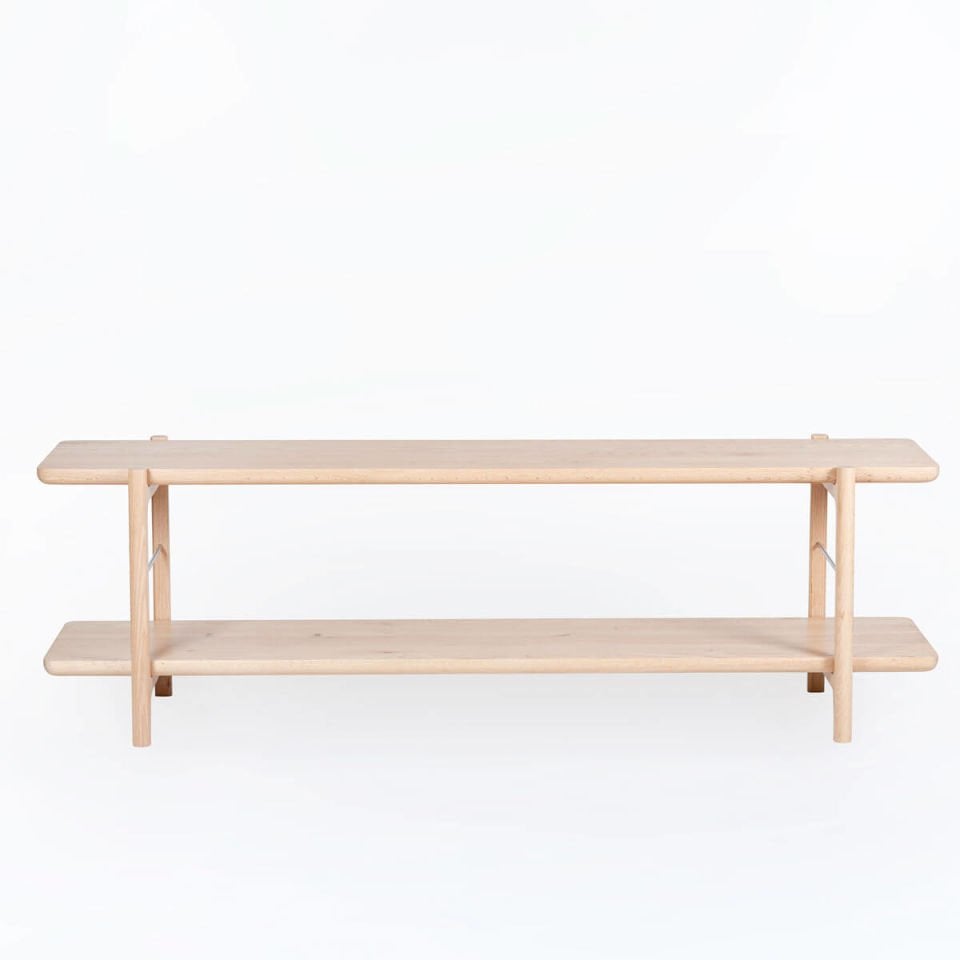 Solid Oak TV Unit 1 – HOMELAND Series